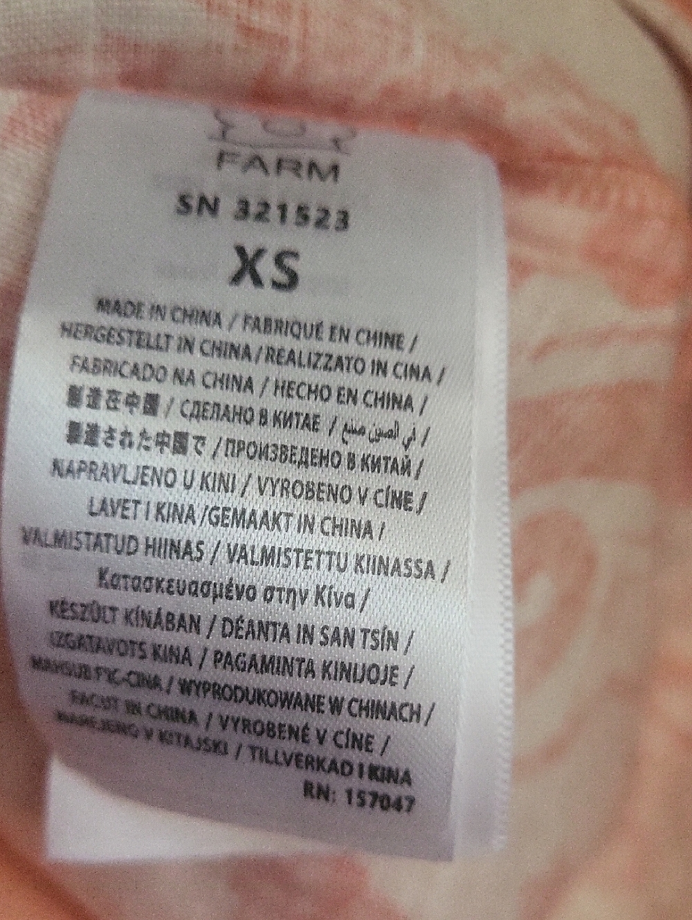 FARM Rio 100% Linen Jaipur Floral Paisley Romper - Picture 11 of 14